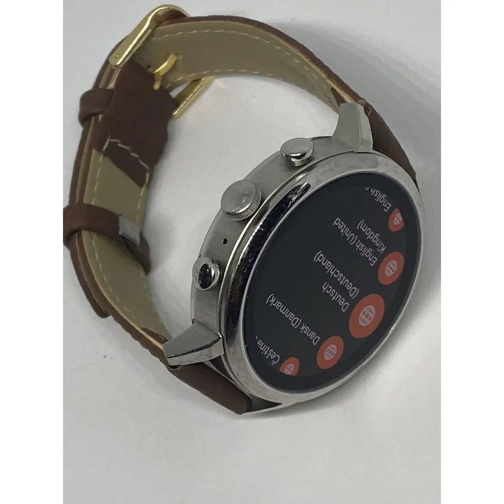 Fossil Gen 4 Authentic Digital Dial Smart Watch Custom Band FTW6017 AB462
